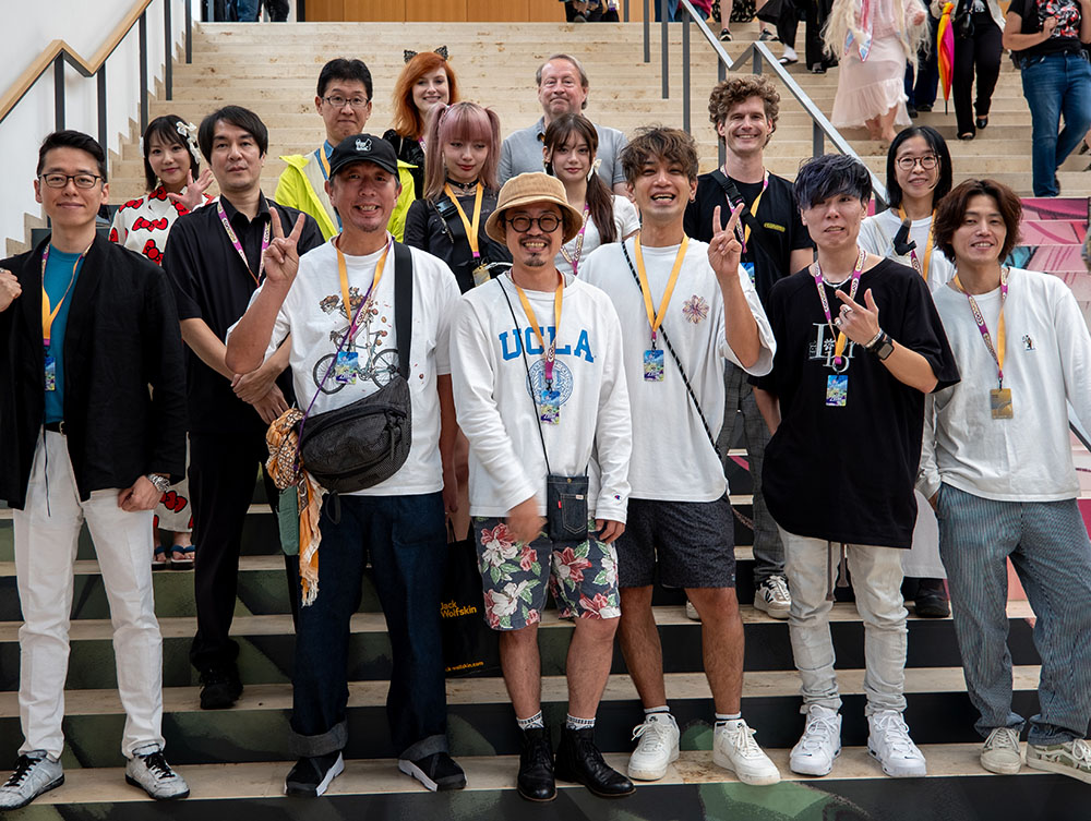 Ein Teil der Ehrengäste auf der Connichi 2024